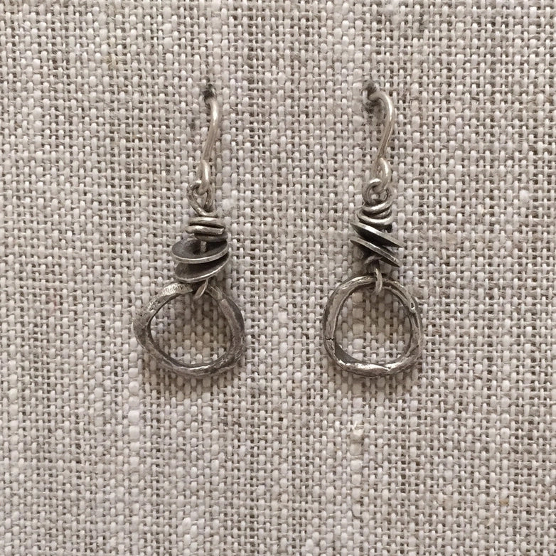 Day-O Earrings, Silver