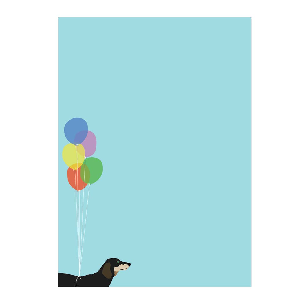 Doxie Balloons Notepad