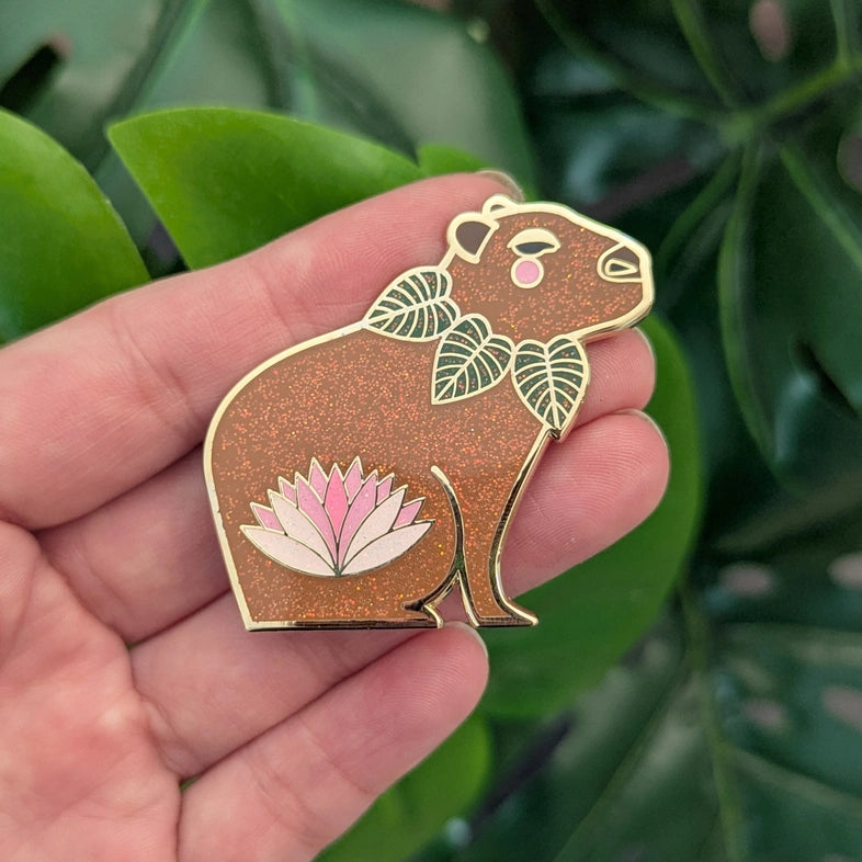Capybara Pin
