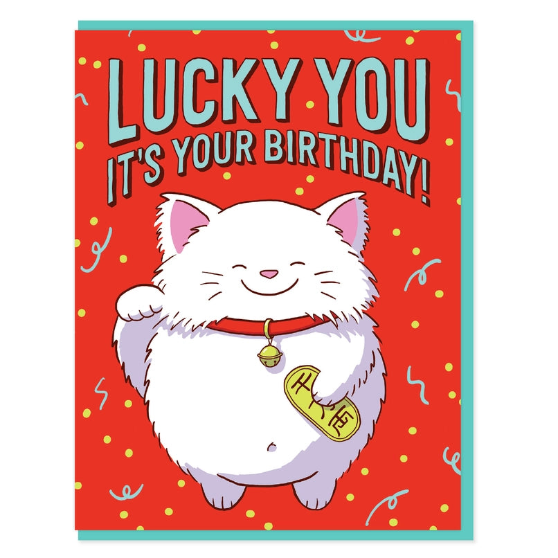 Lucky Cat Card