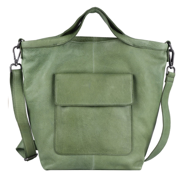Bianca Leather Tote/Crossbody