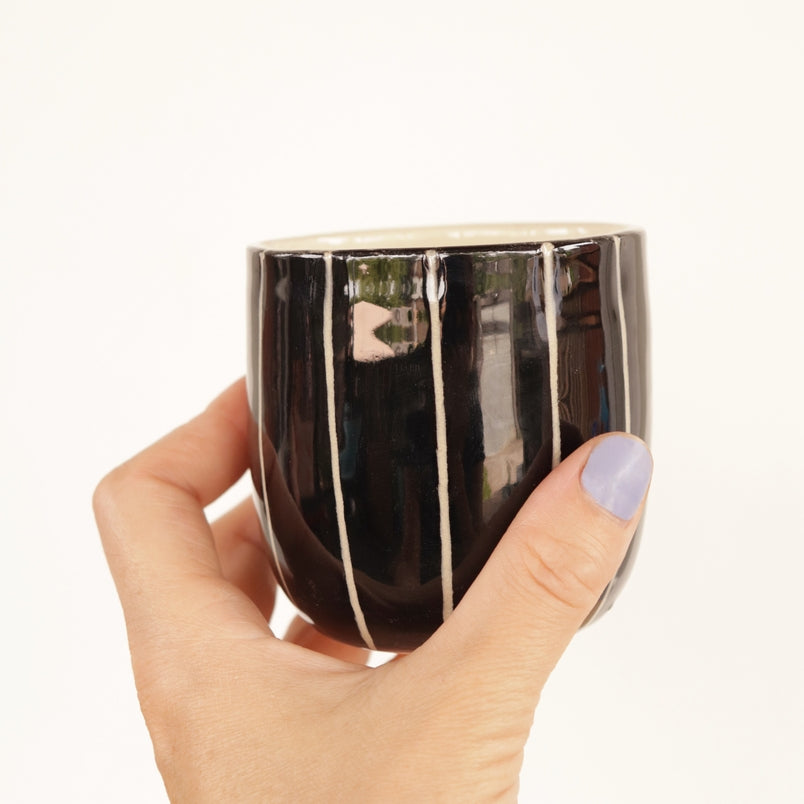 Stripe Ceramic Tumbler