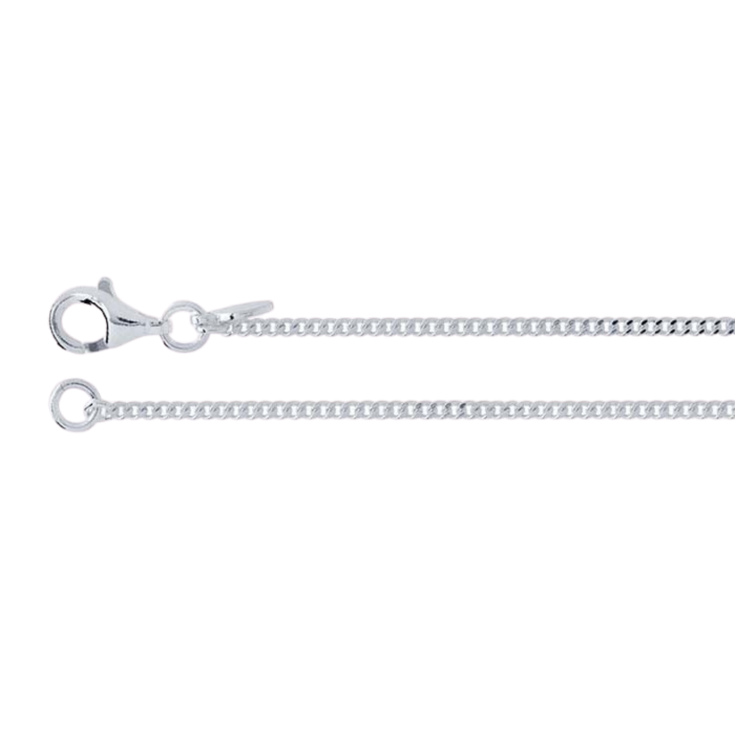 Serpentine Curb Chain, 18