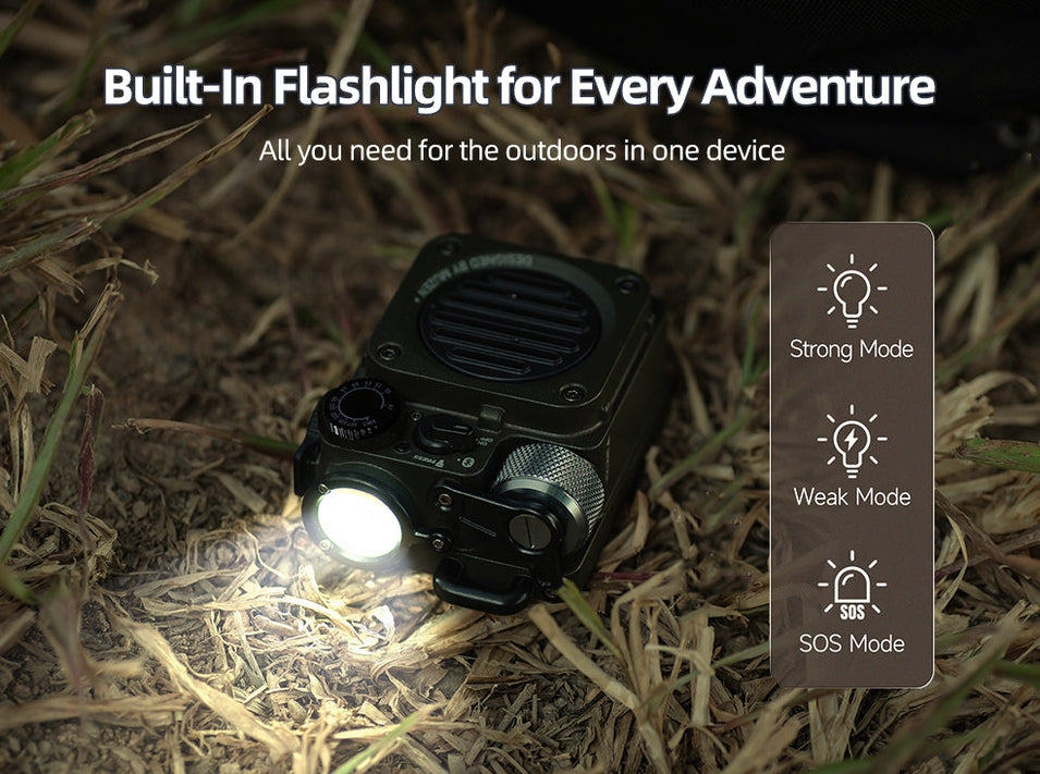 Wild Mini Outdoor Bluetooth Speaker, Green