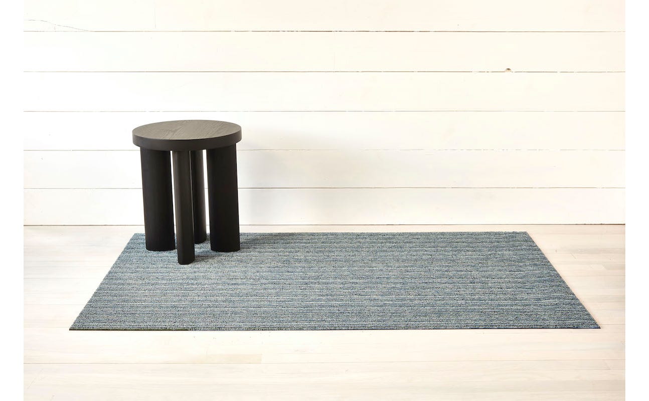 Skinny Stripe Forest Shag Big Mat 36x60