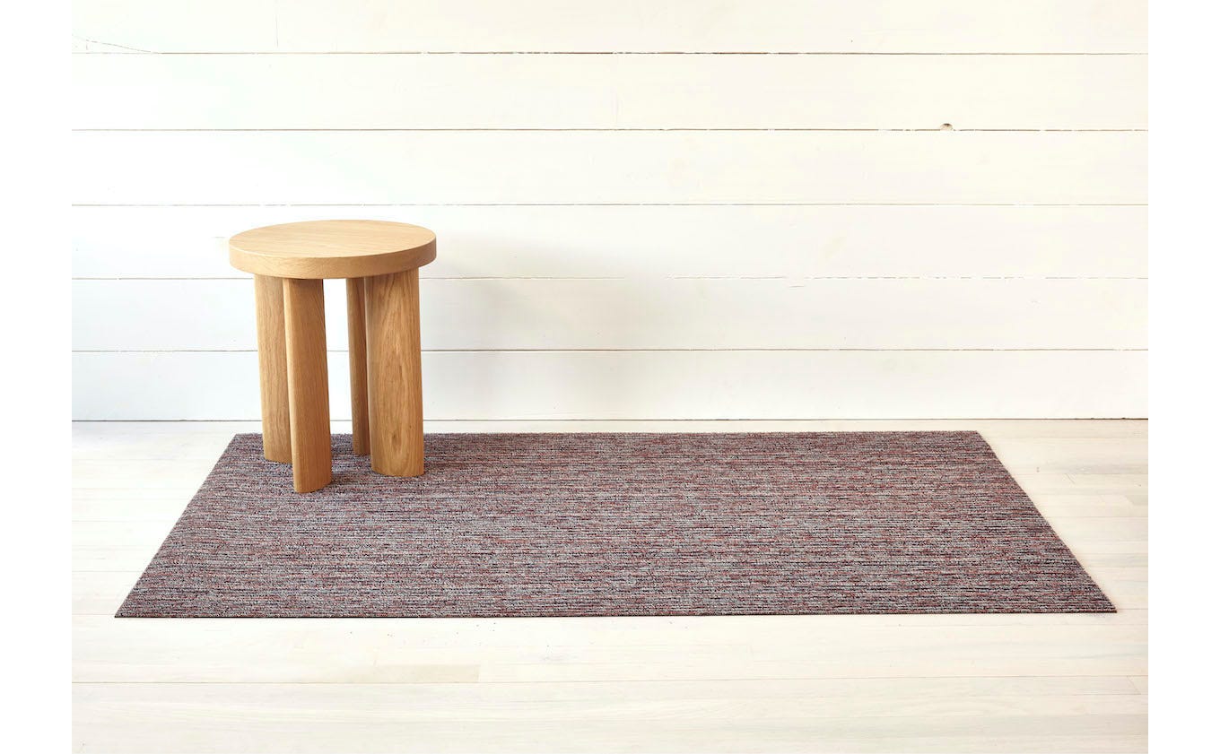 Skinny Stripe Mulberry Shag Utility 24x36