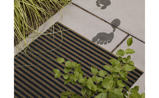 Breton Stripe Coast Shag Utility Mat 24x36