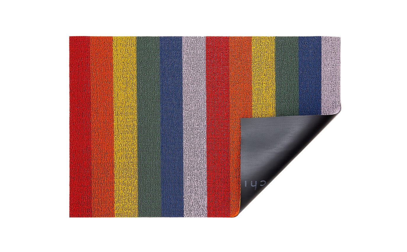 Pride Stripe Rainbow Shag Utility 24x36