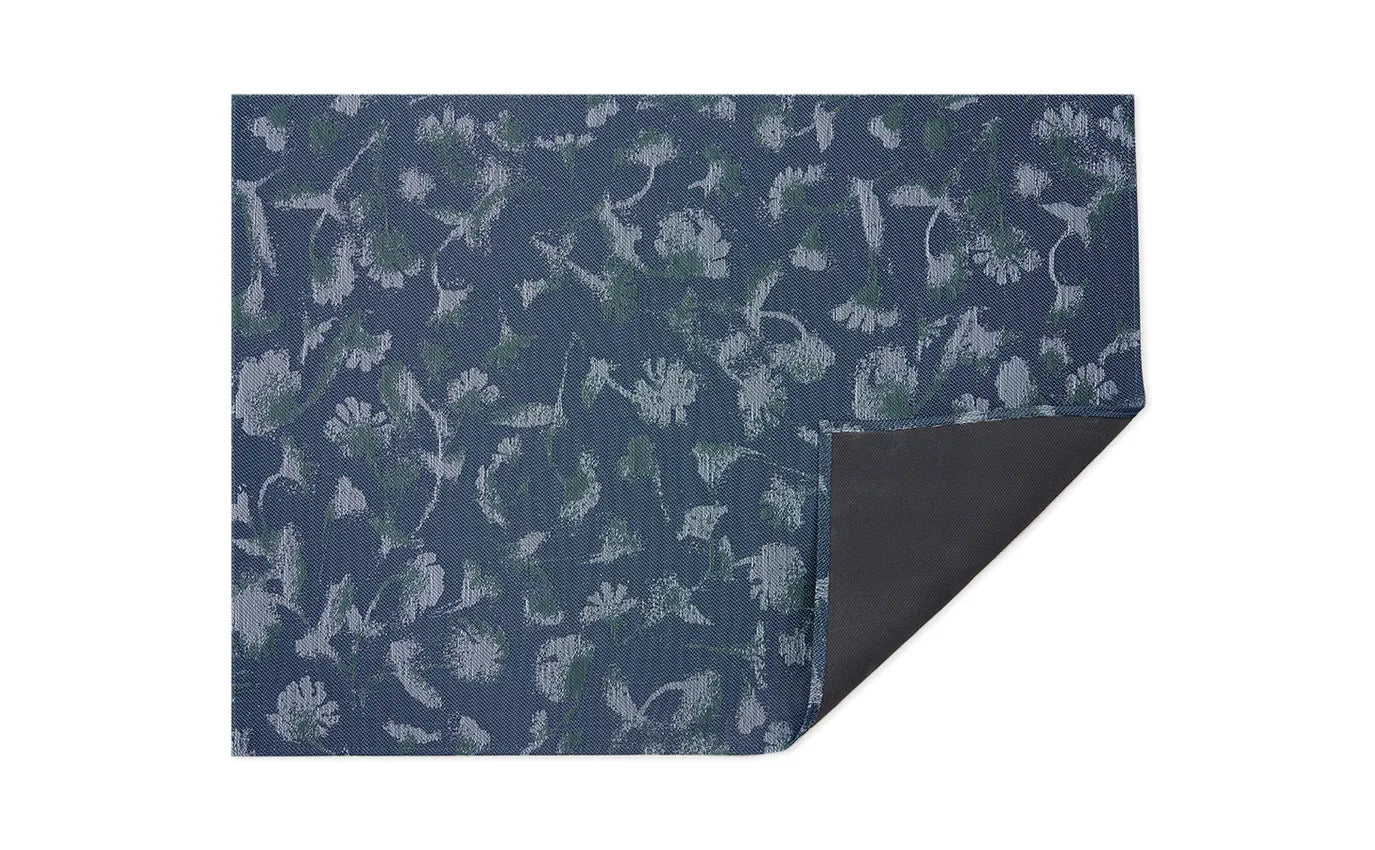Botanic Indigo Woven Floormat 23x36
