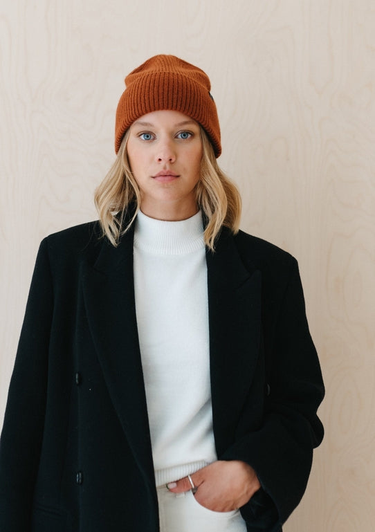 Cashmere + Merino Beanie