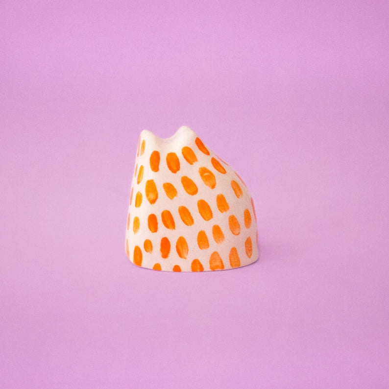 Tiny Ceramic Cat