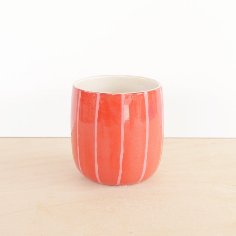 Stripe Ceramic Tumbler