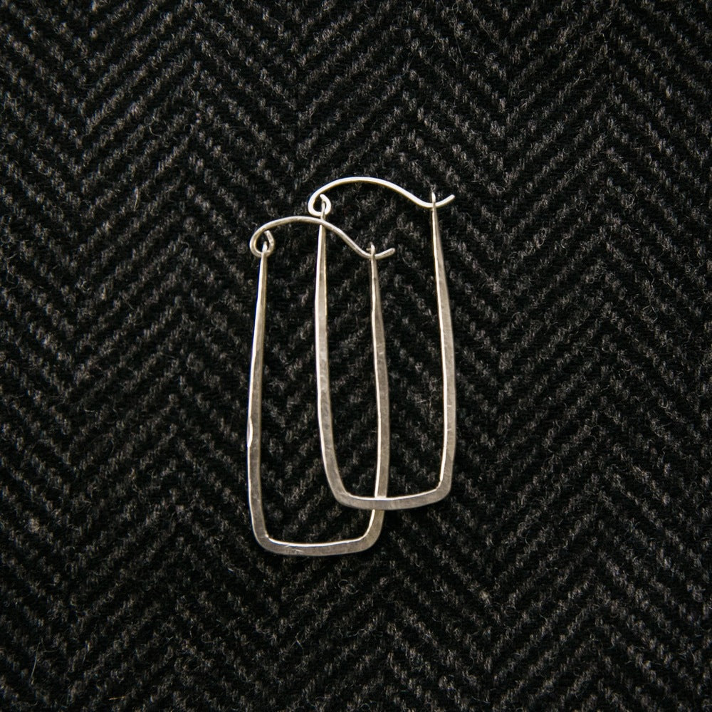 Lg Swings Earrings, Sterling