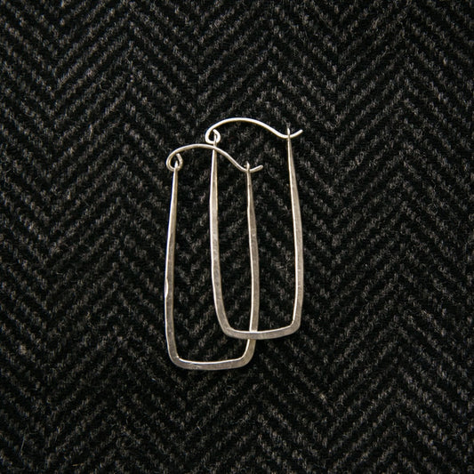 Lg Swings Earrings, Sterling
