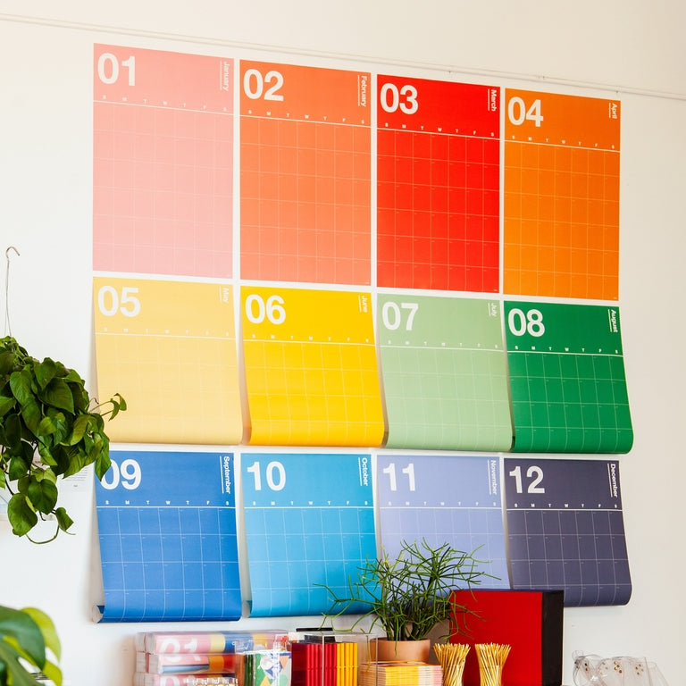 Spectrum Wall Planner, Vibrant