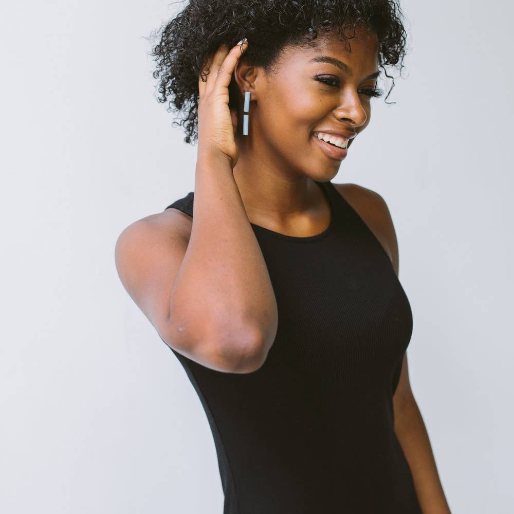 Double Conductor Earrings