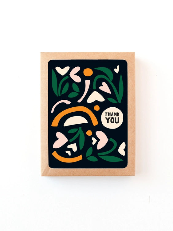 Flower Garden Thank You Card Box Set