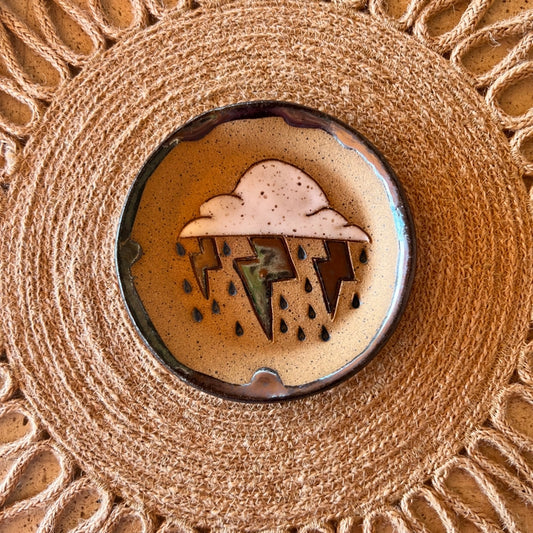Ceramic Monsoon Ring Dish