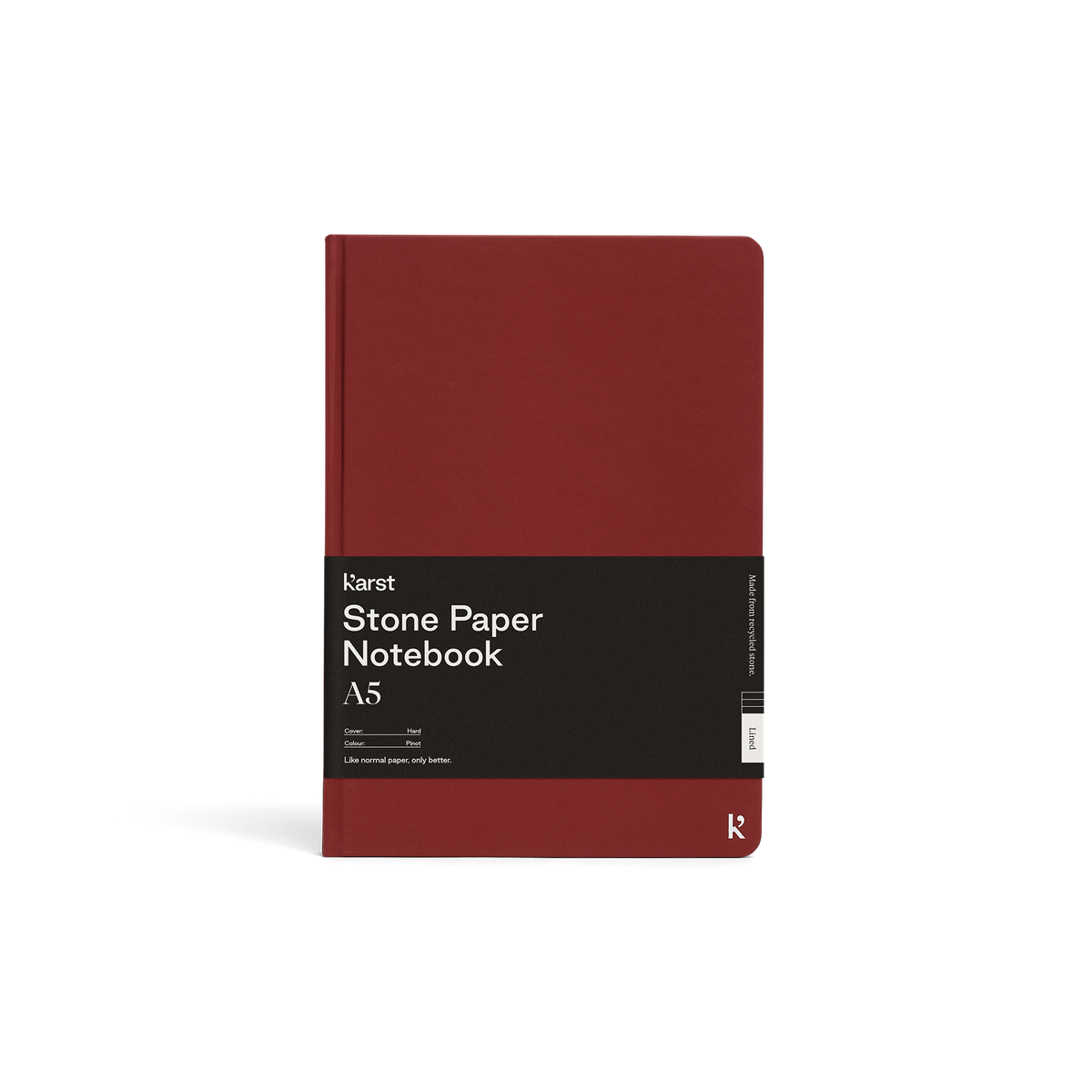 A5 Blank Hardcover Notebook