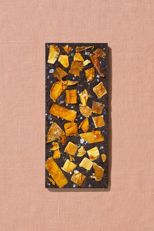 Mango, Urfa Chili, Black Lime Chocolate Bar