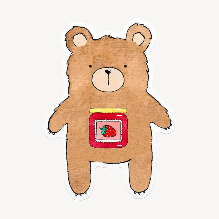 Jelly Bear Sticker