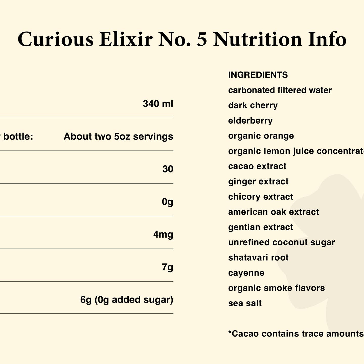 Elixir No. 5 Booze-Free Cocktail