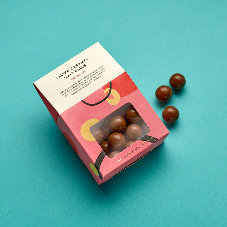 Salted Caramel Malt Balls