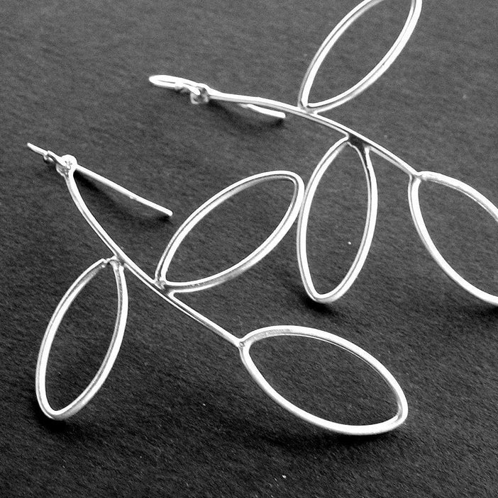 Peace Olive Branch Earrings
