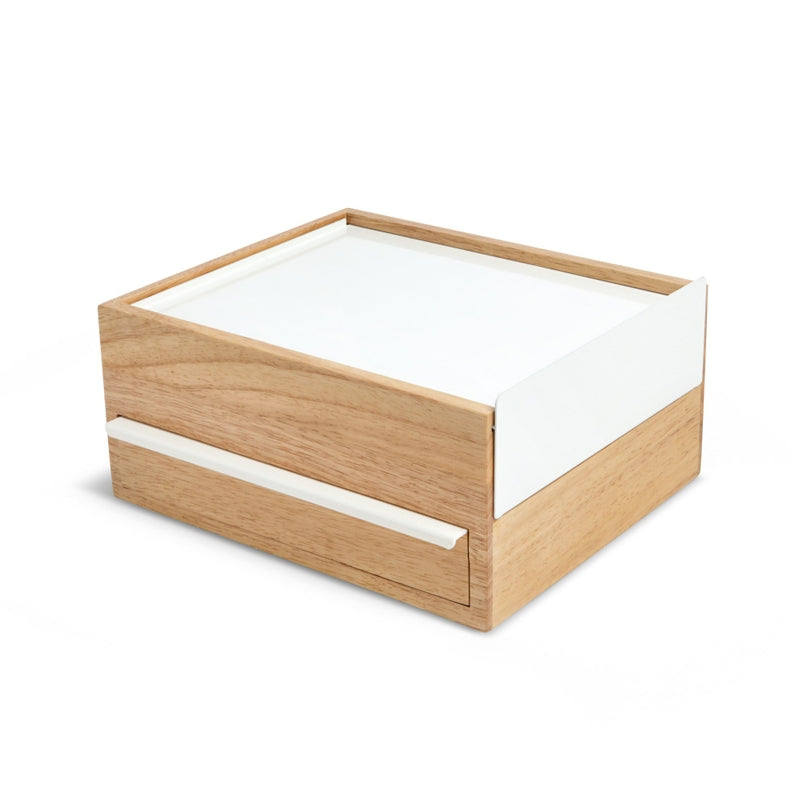 Stowit Storage Box Wht/Nat