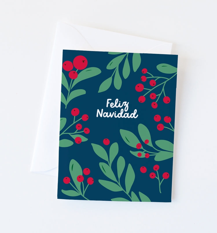 Winter Berries Holiday Card Set