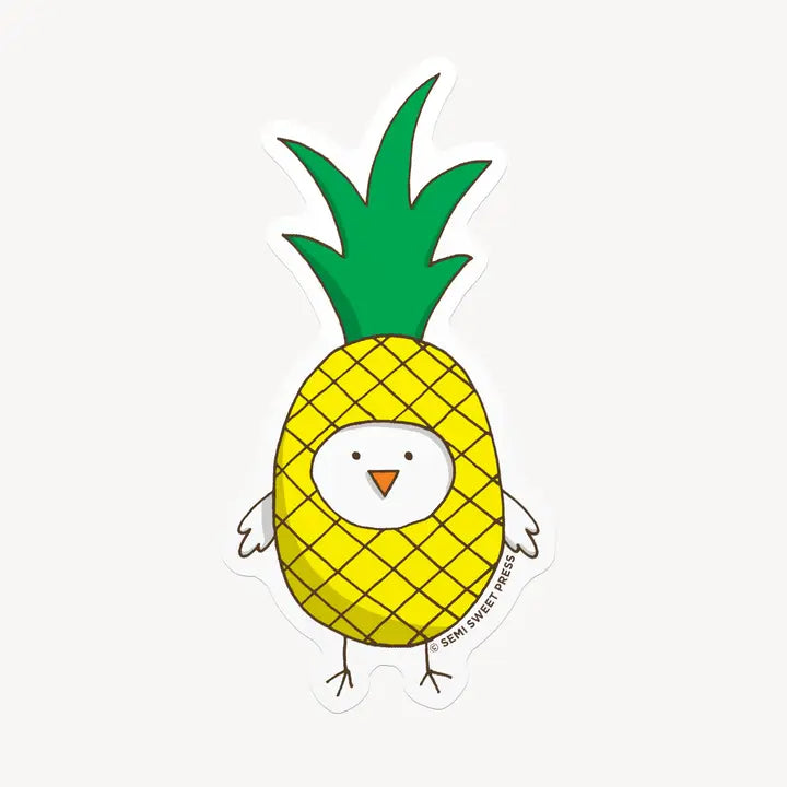 Pineapple Chicken Sticker