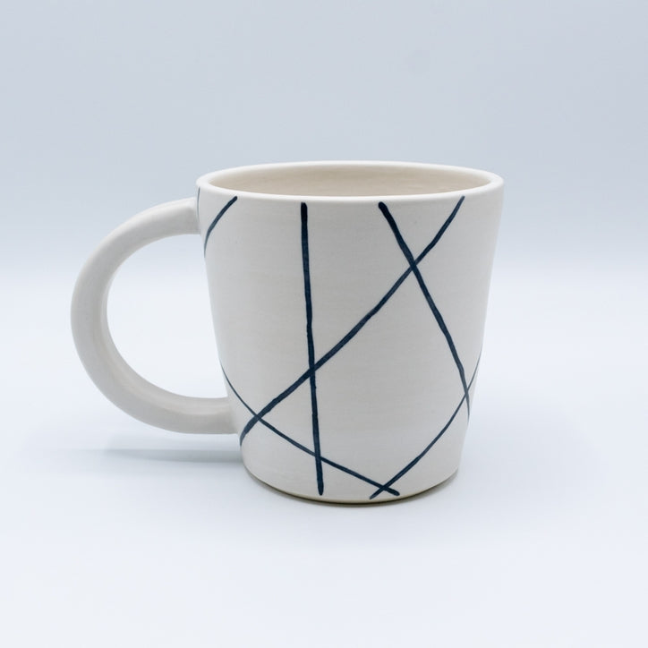 Wheel-thrown Stoneware Coffee Mug