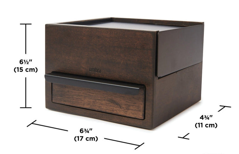 Stowit Mini Jewel Box Wht/Nat