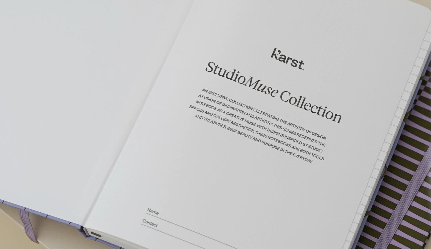 A5 Lined Hardcover Notebook, Palazzo