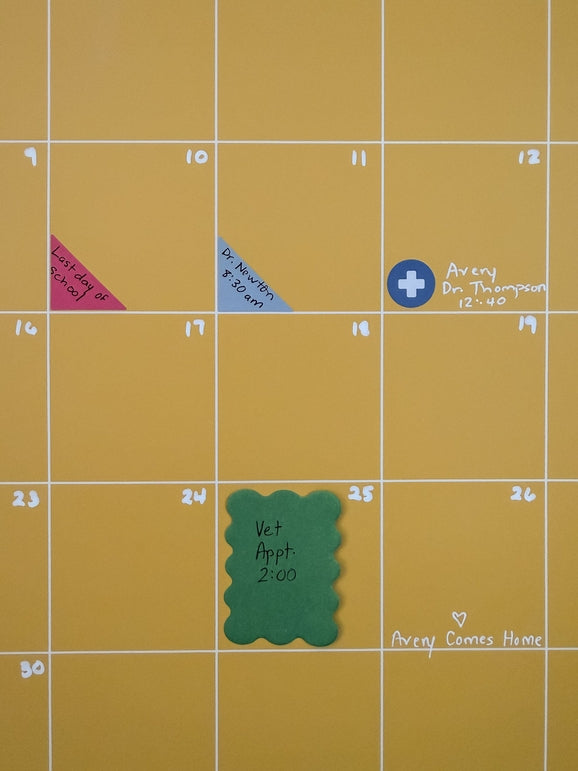 Colorful Calendar & Planner Sticker Book