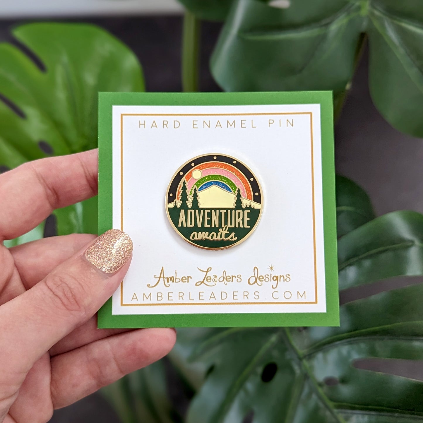 Adventure Awaits Pin