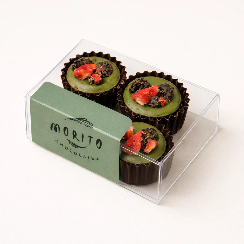 Matcha Strawberry Mini Cups