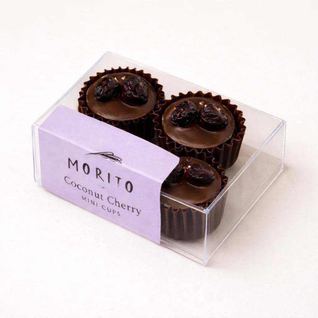 Coconut Cherry Mini Cups