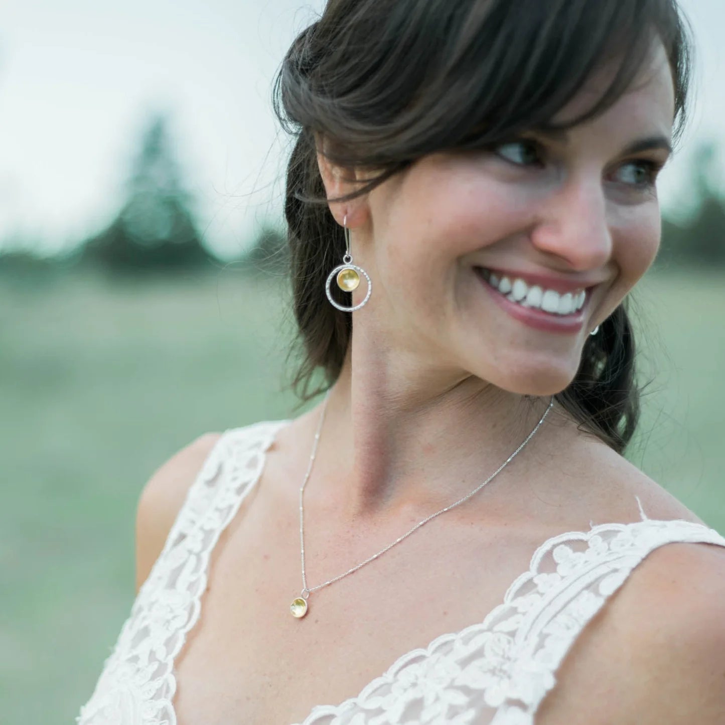 Mixed Metal Goldie Necklace