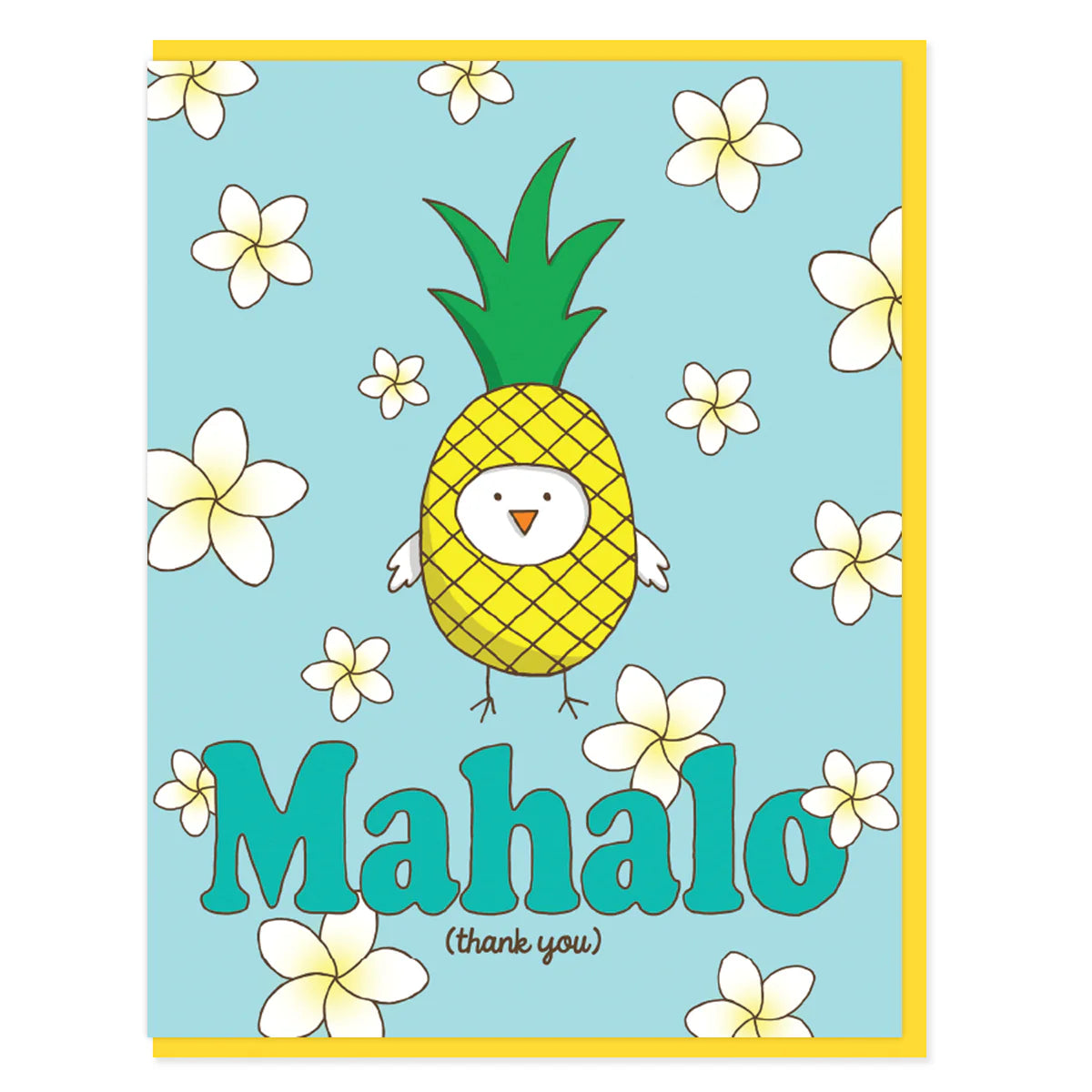Pineapple Chicken Thank You Card