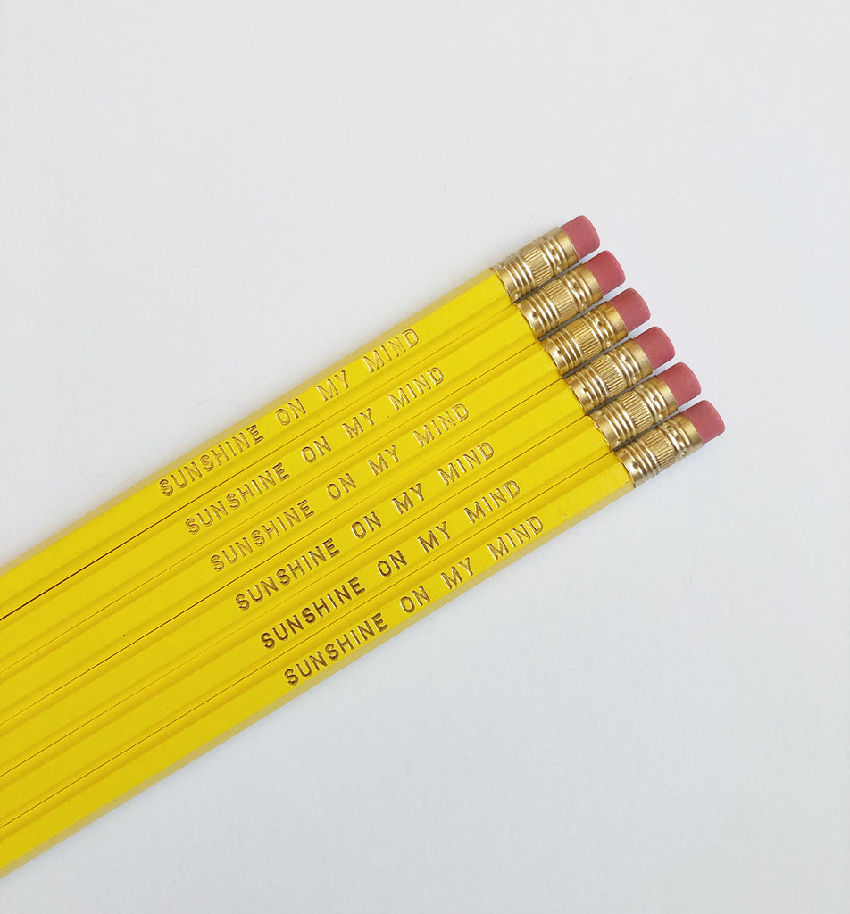 Sunshine on My Mind Pencil Set