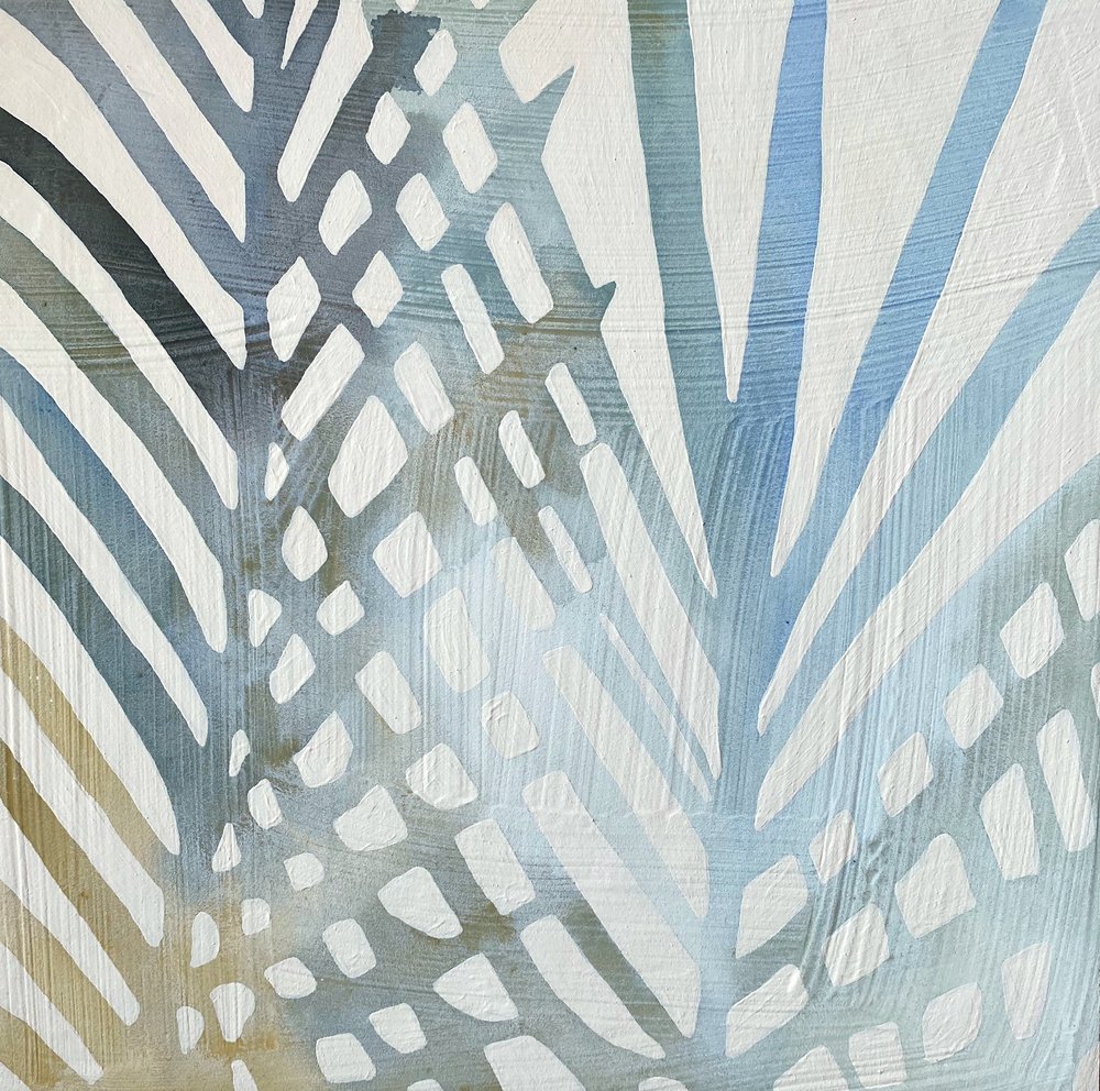 Palm Fern 12x12, Original