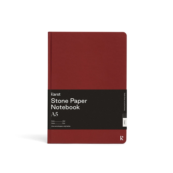 A5 Lined Hardcover Notebook