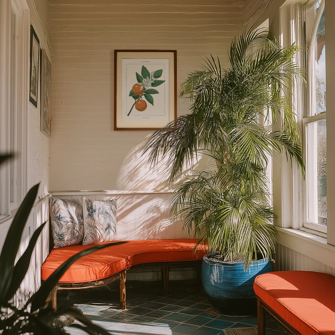 Orange Blossom Paint by Numbers