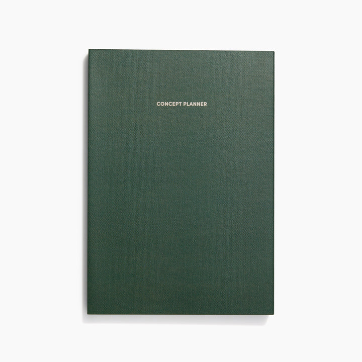 Dark Green Concept Planner