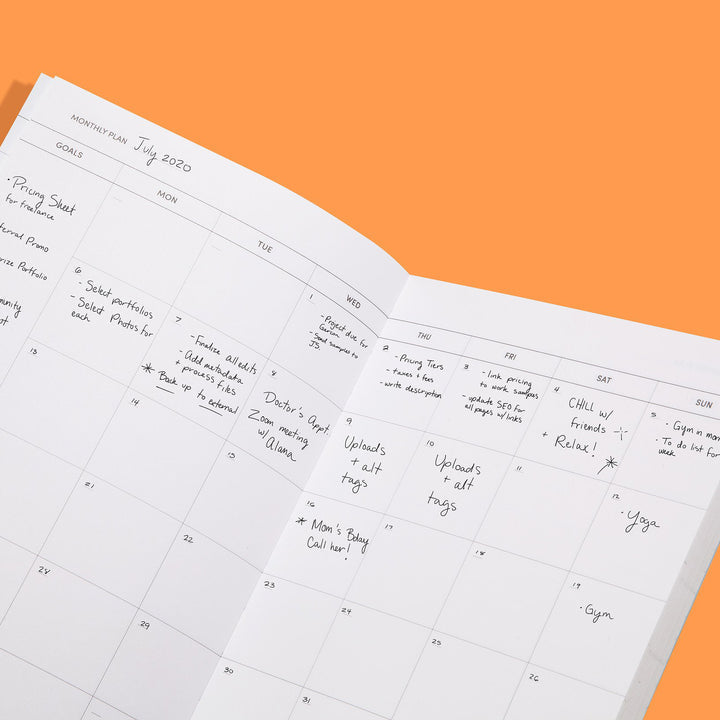Quarterly Goal Planner