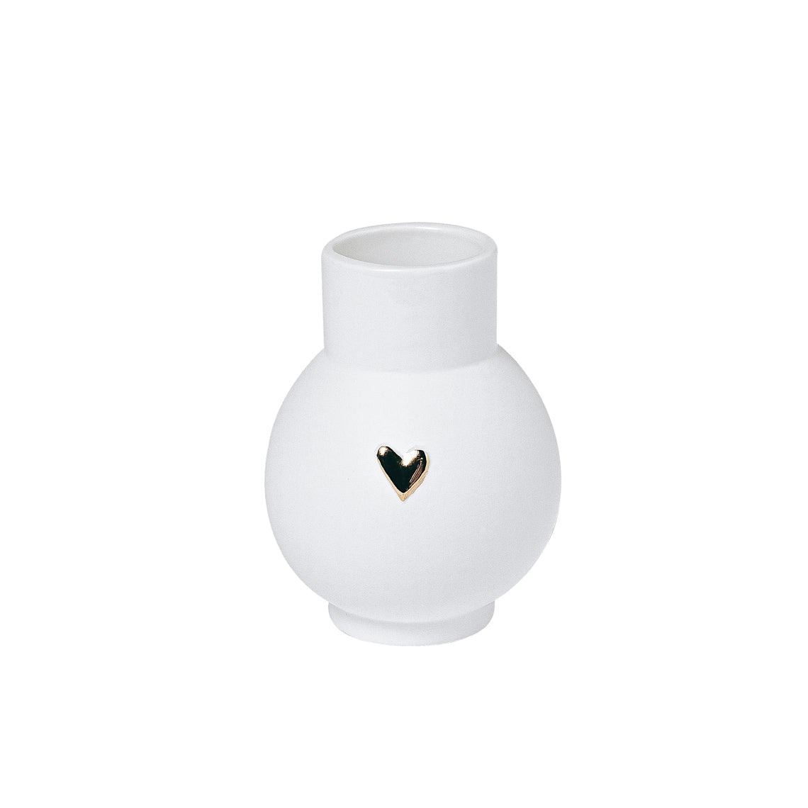 Mini Love Ball Vase, Gold