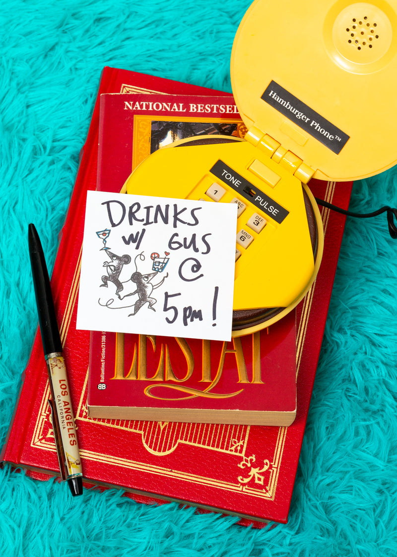 Cocktail Mouse Sticky Notes