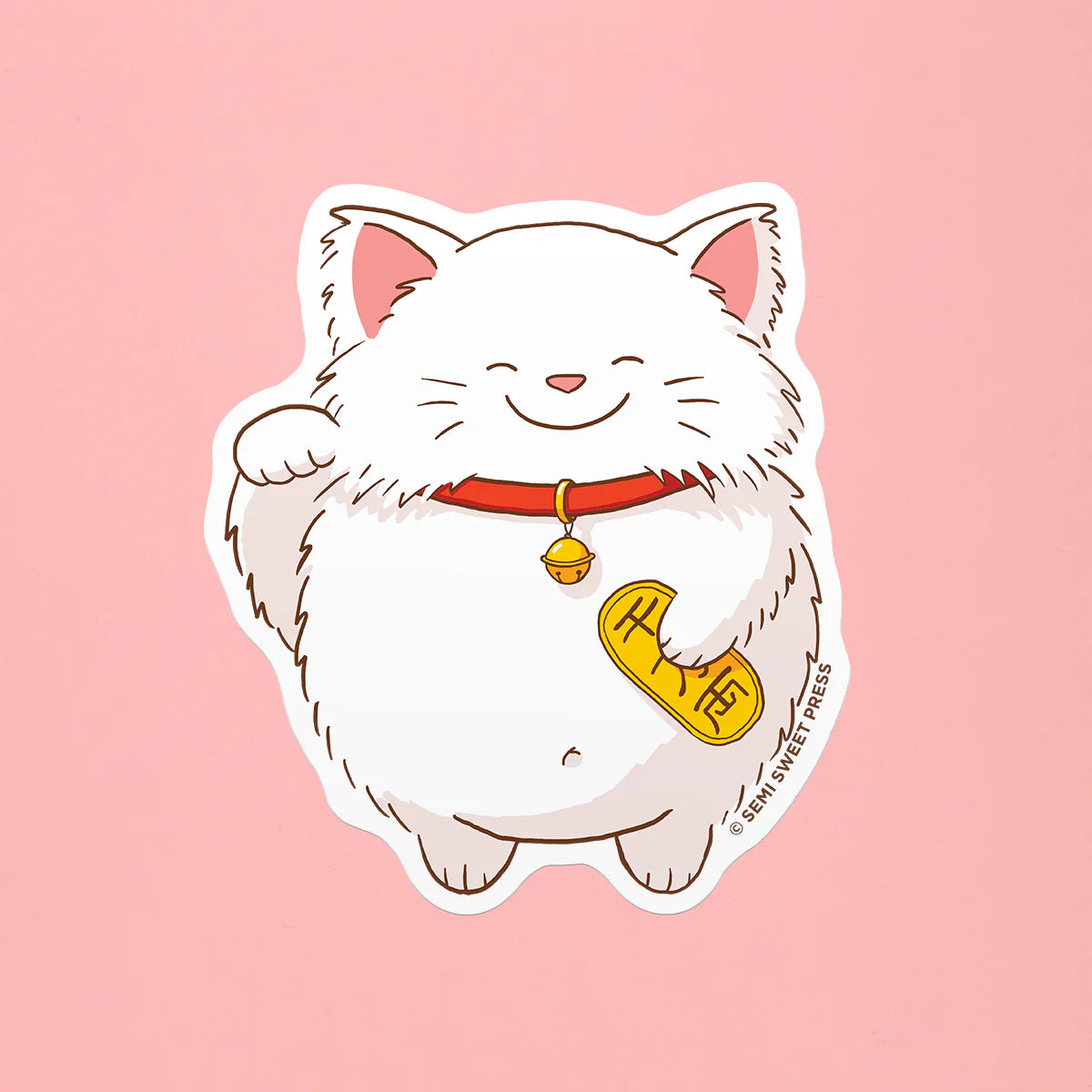 Lucky Cat Sticker