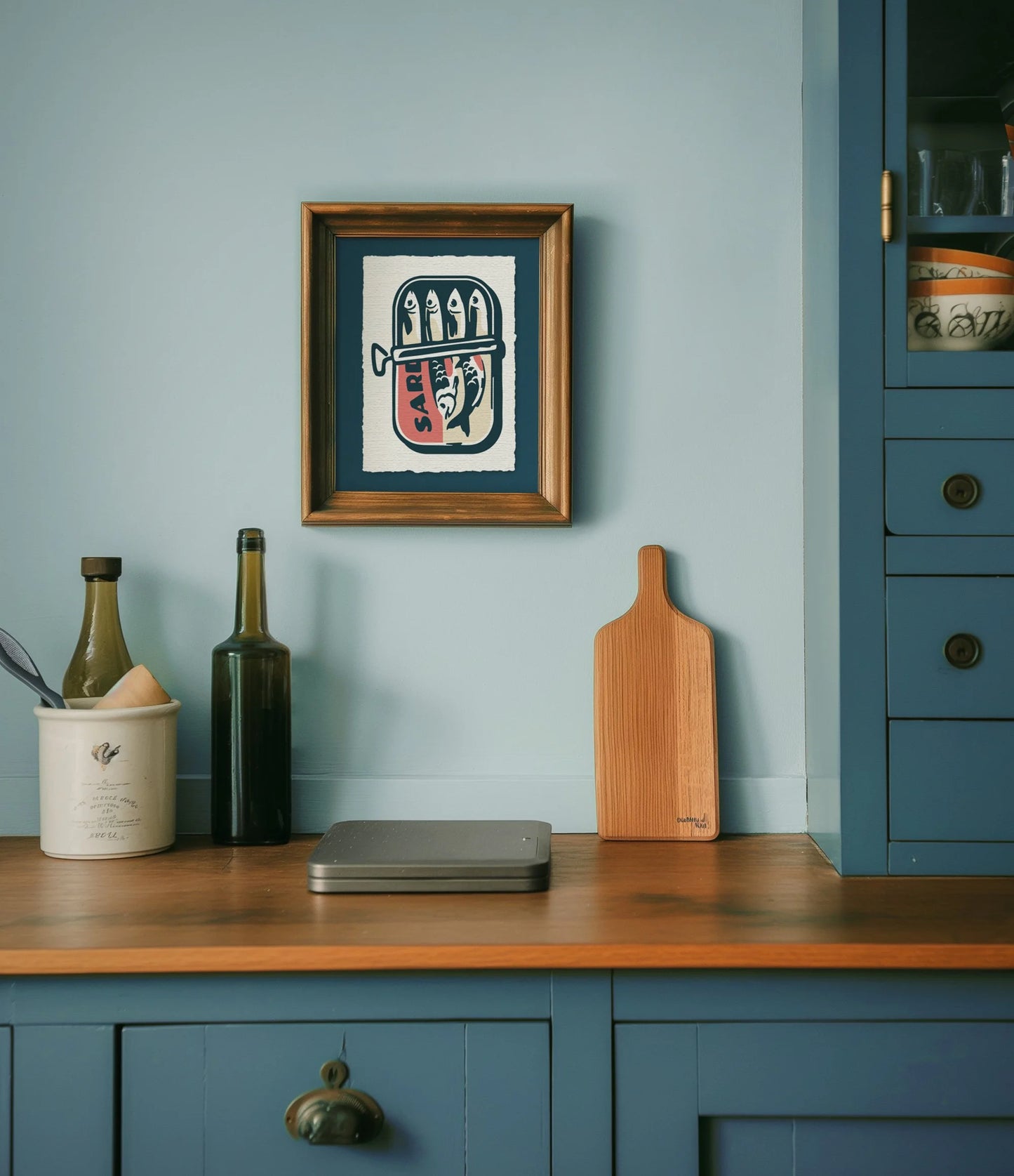 Sardine Tin Paint by Numbers